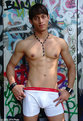 Picture Title - athlete in boxer shorts