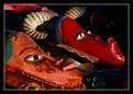 Picture Title - Ceremonial Masks - The red goat