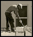 Picture Title - golfista murario -  bricklayer golfer