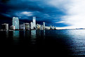 Picture Title - Dark clouds over Miami