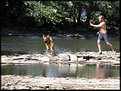 Picture Title - A Boy, His Dog, & a Rock