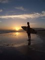Picture Title - Sunset Surfer