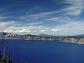 Picture Title - Crater Lake through polarizer filter