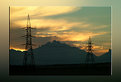 Picture Title - Pylons in Sunset