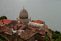 Picture Title - Cathedral against sea