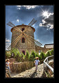 Picture Title - Windmill & kids