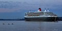 Picture Title - admiring the Queen Mary 2