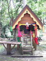 Picture Title - Spirit House in a Wat Compound