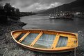 Picture Title - Bright Boat/Grey Day