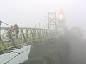 Picture Title - It's cold on this swaying bridge!