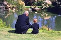 Picture Title - gradfather and boy