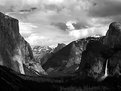 Picture Title - Inspiration Point - B&W