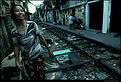 Picture Title - woman near railway..