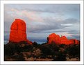 Picture Title - Sunset at Arches NP