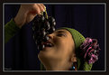 Picture Title - Elizabeth with grapes 4