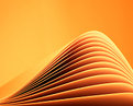 Picture Title - Orange Waves 