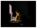 Picture Title - working at night