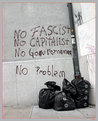 Picture Title - Down with government! But please don't forget the garbage...