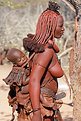 Picture Title - Himba mother carrying child