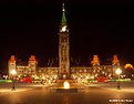 Picture Title - Parliament Hill Decorated for the Holidays