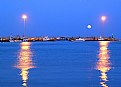 Picture Title - Moon over the dock