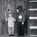 Picture Title - Boys at Cabin Door