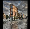 Picture Title - The queue of cars in a rainy day