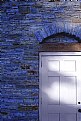 Picture Title - The Church Door with Blue Brick