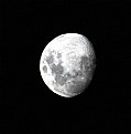 Picture Title - Three-Quarter Moon