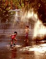 Picture Title - Kids At The Fountain - I