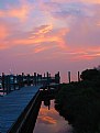 Picture Title - Sunset at the docks