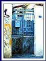 Picture Title - old door in blue....