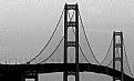 Picture Title - Mackinac Bridge (film grain)