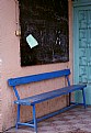 Picture Title - blue bench