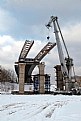 Picture Title - Construction of the new road bridge in "Silver Bor" -   through the river Moscow - Moscow