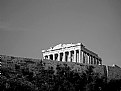Picture Title - Parthenon in b/w