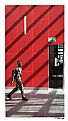 Picture Title - black lines red wall