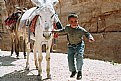 Picture Title - Jordanian Child with Donkey