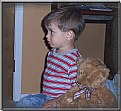 Picture Title - Bear and his friend watching TV