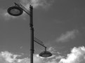 Picture Title - Lamp and clouds