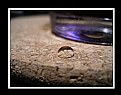 Picture Title - Condensation Droplet, Glass & Coaster