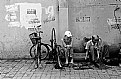 Picture Title - Bicycle repair shop on the street