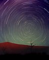Picture Title - Star Trails in the Namib