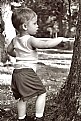 Picture Title - boy and tree
