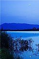 Picture Title - Lake, mountain and moon