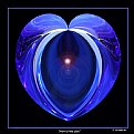 Picture Title - Heart Of Blue Glass
