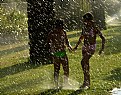 Picture Title - Playing with water