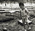 Picture Title - Child in Graveyard