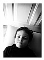 Picture Title - view of thinking boy
