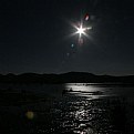 Picture Title - Moon over Washoe Lake